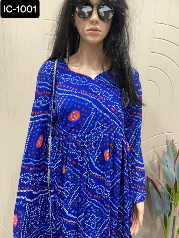 Ready to wear Gown with dupatta